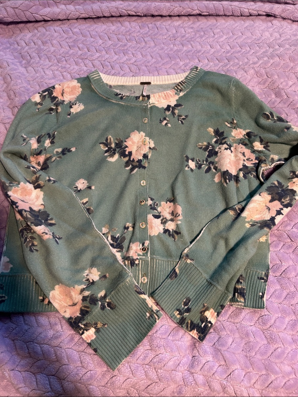 Flowery Sweater